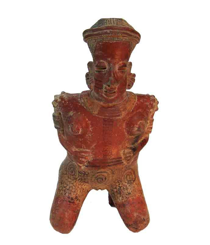 San Sebastian Style ceramic effigy